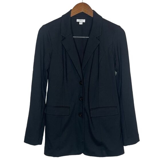 J. Jill Jackets & Blazers - J. Jill Ponte Black Blazer size XS rayon blend with stretch